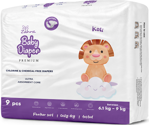 Zahra Baby Diapers — Ndogo (Small)